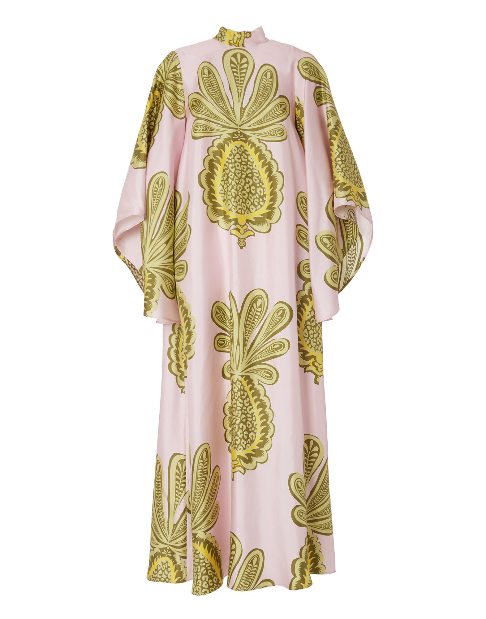 Magnifico Dress La DoubleJ: Big Pineapple Pink DRE0232SIL006