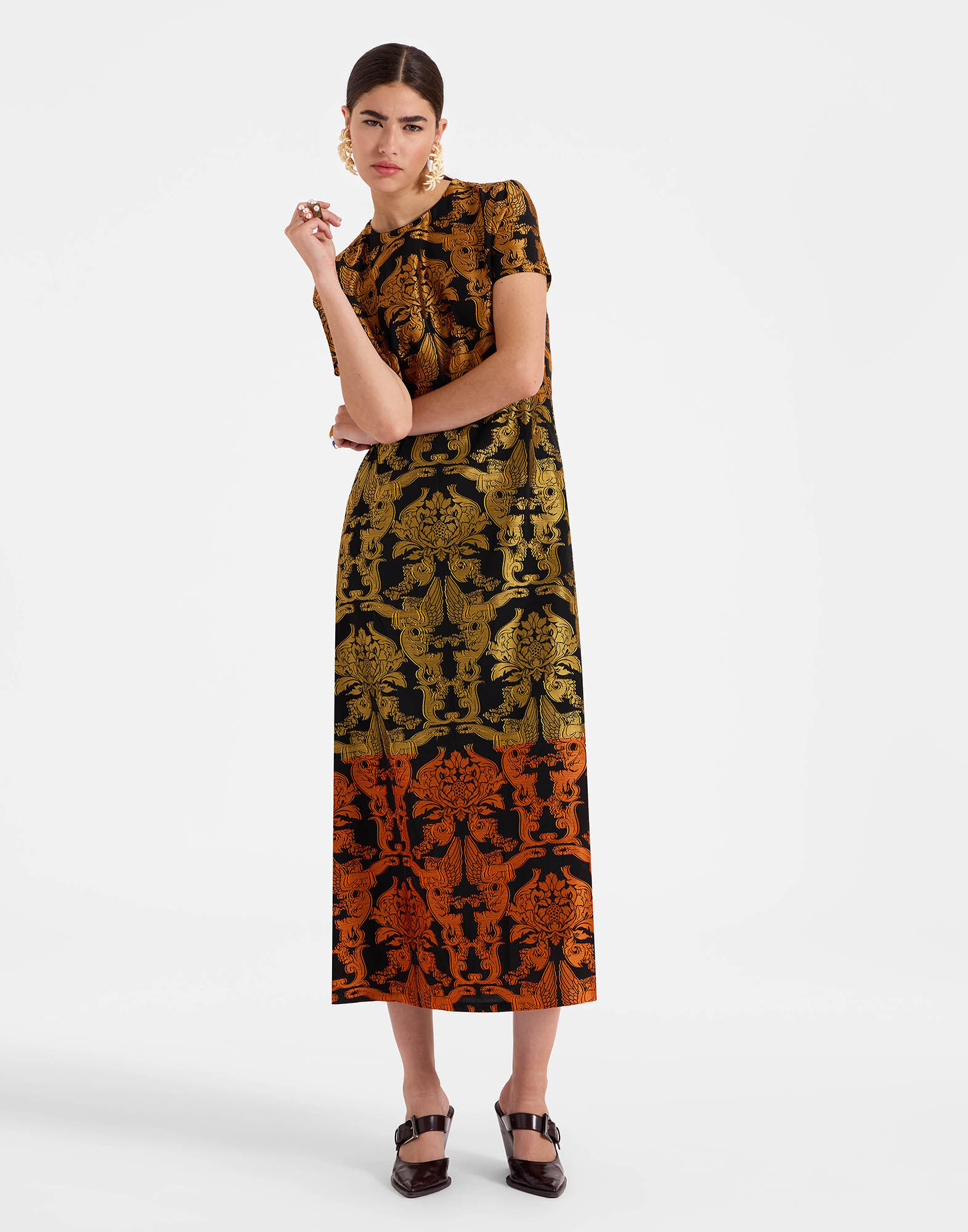 Super Swing Dress La DoubleJ: Cherubs Multicolor DRE0001JCQ089