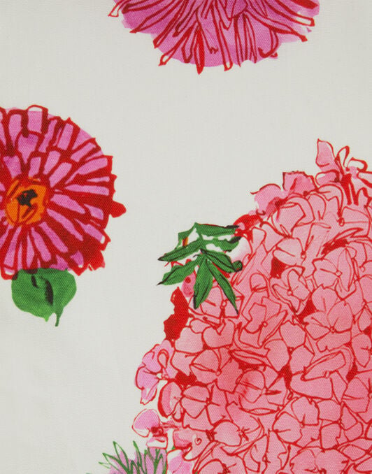 Large Tablecloth La DoubleJ: Bright Blooms Placée Pink TBC0018COT073