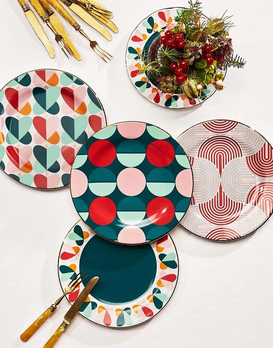 Dessert Plate Set of 2 La DoubleJ: Farfalle Ring DIS0048CER001