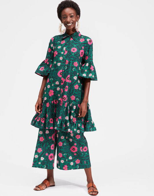 Choux Dress LaDoubleJ: Heckfield Verde DRE0205COT015