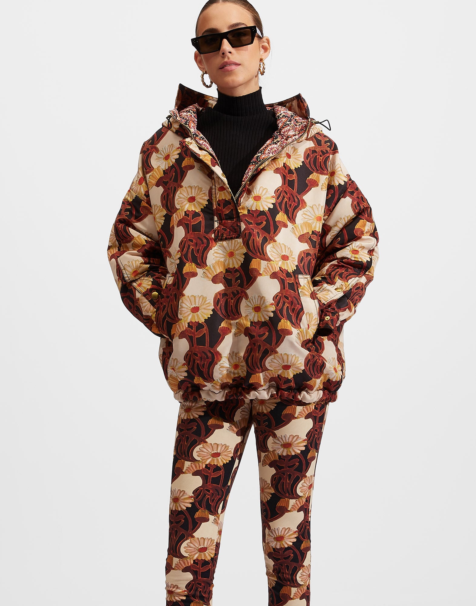 Anorak Jacket La DoubleJ: White Gerber Anorak Jacket La DoubleJ: White Gerber DOW0009FAI001