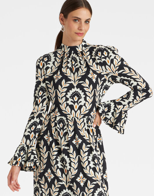 Visconti Dress La DoubleJ: Ghirlanda Black Visconti Dress La DoubleJ: Ghirlanda Black DRE0041VIS001