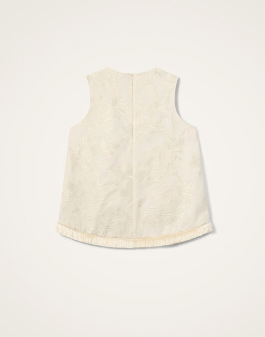 La Scala Top La DoubleJ: Solid Ecru La Scala Top La DoubleJ: Solid Ecru TOP0183COT086