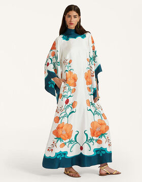 Magnifico Dress La DoubleJ: Morpheus Placée Orange DRE0788SIL001