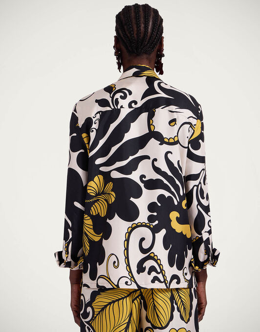 Boy Shirt La DoubleJ: Marea Black & White SHI0001SIL001