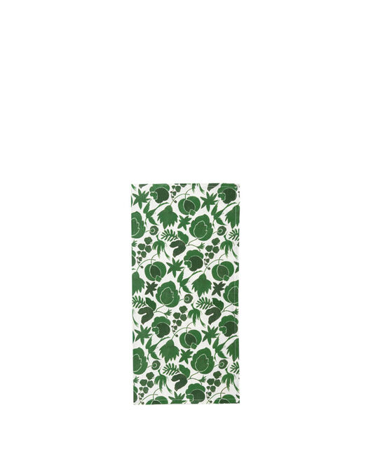 Large Napkins Set Of 6 La DoubleJ: Wildbird Verde Small Large Napkins Set Of 6 La DoubleJ: Wildbird Verde Small NAP0002LIN001