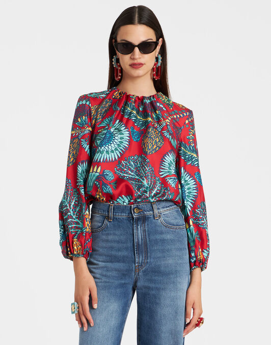 Charming Top La DoubleJ: Sicomore Red TOP0021SIL001