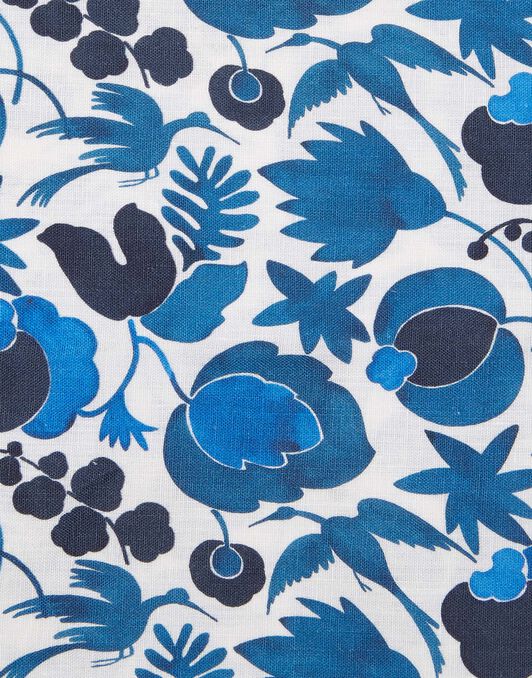 Large Napkins Set Of 2 La DoubleJ: Wildbird Blu Small Large Napkins Set Of 2 La DoubleJ: Wildbird Blu Small NAP0006LIN001