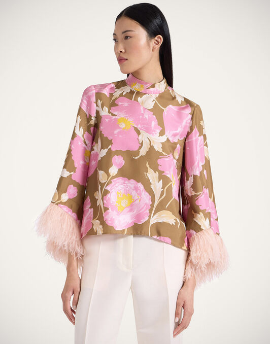 Make An Exit Top La DoubleJ: Sylph Khaki Make An Exit Top La DoubleJ: Sylph Khaki TOP0104SIL001