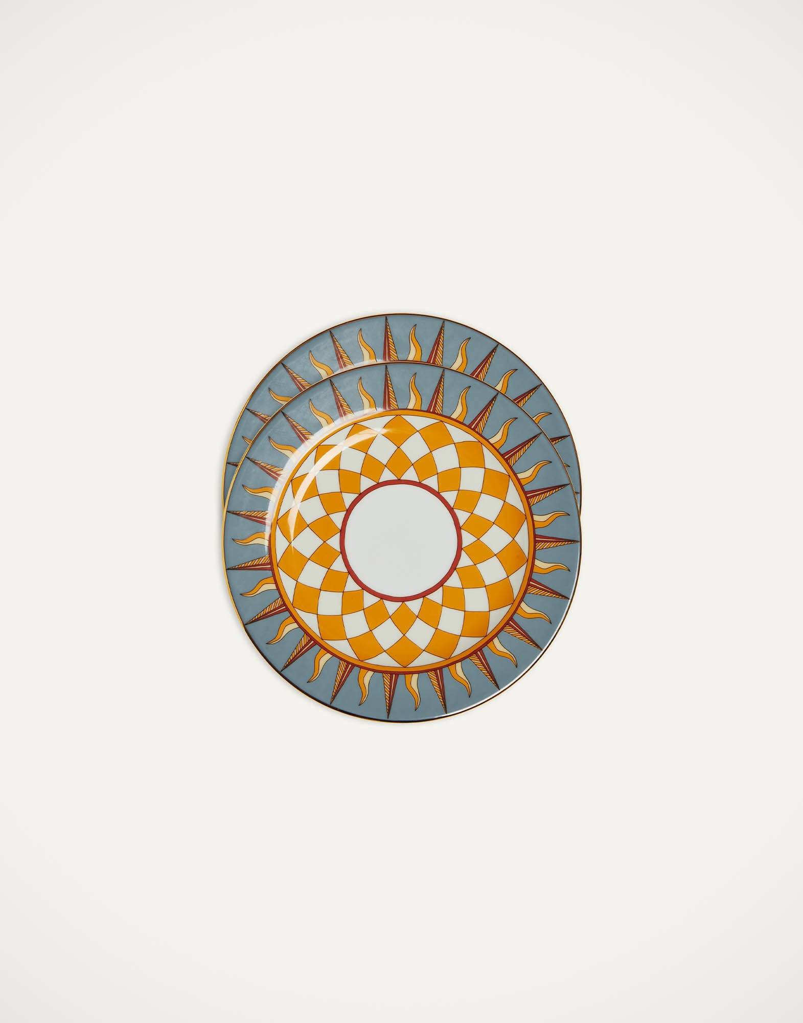 Dessert Plates Set Of 2 La DoubleJ: Ra Sky Blue Dessert Plates Set Of 2 La DoubleJ: Ra Sky Blue DES0002CER001