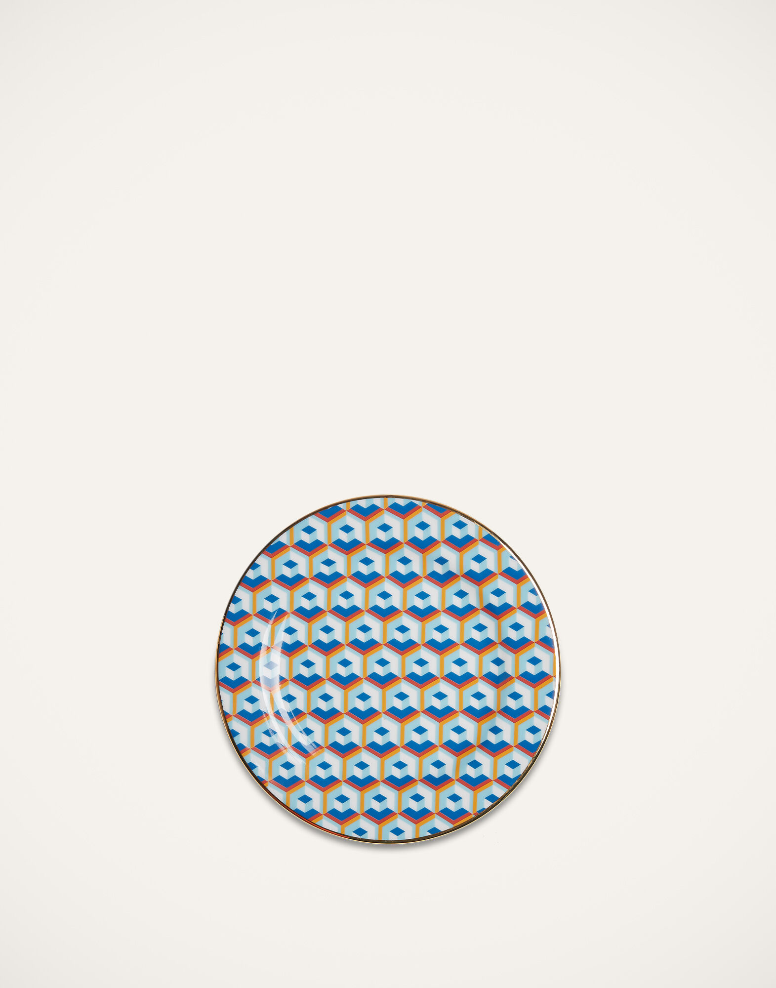 Dessert Plate Set of 2 La DoubleJ: Cubi Blu Dessert Plate Set of 2 La DoubleJ: Cubi Blu DIS0048CER001