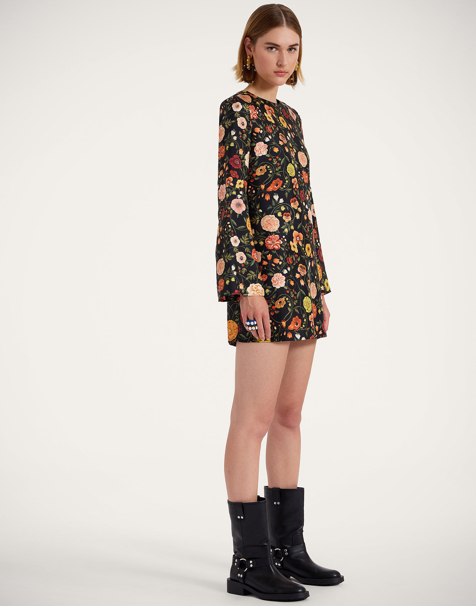 Mini Supreme Swing Dress La DoubleJ: Botticelli Black Mini Supreme Swing Dress La DoubleJ: Botticelli Black DRE0652SIL001