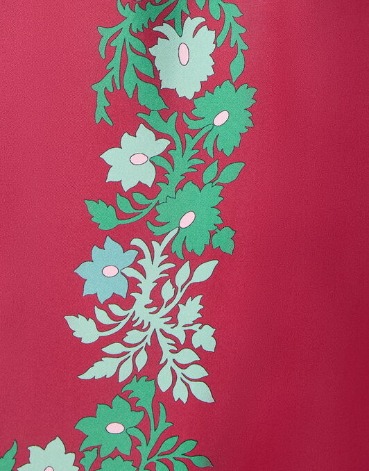 Palazzo Pants La DoubleJ: Regalia Placée Red TRO0026SIL006