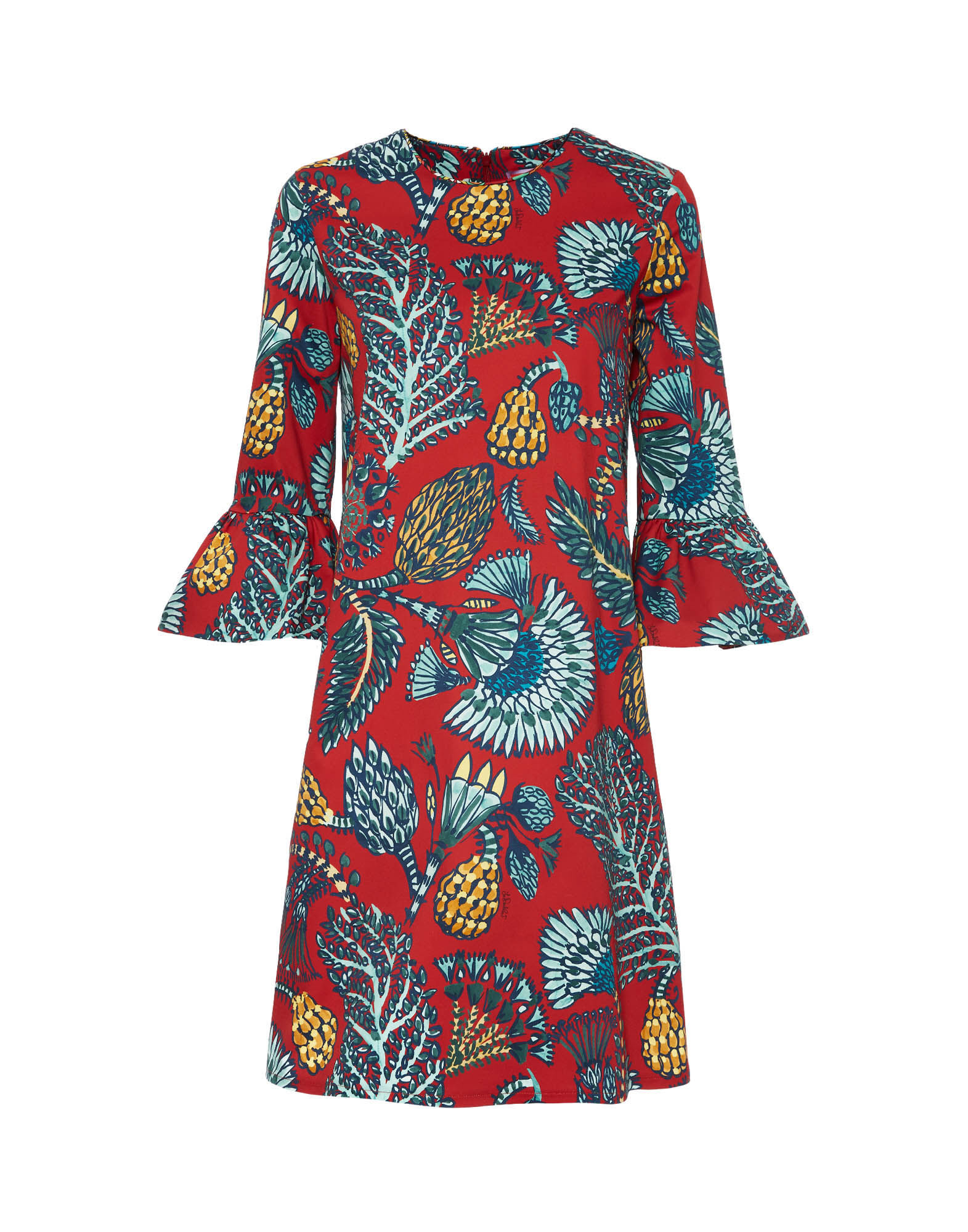 24/7 Dress La DoubleJ: Sicomore Red 24/7 Dress La DoubleJ: Sicomore Red DRE0050COT006
