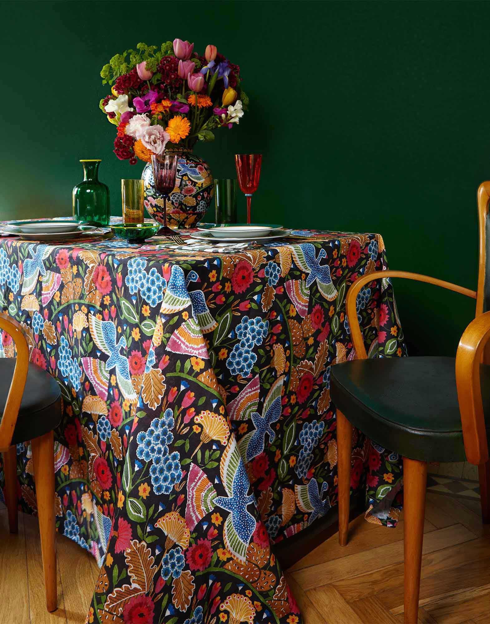 Large Tablecloth La DoubleJ: Colombo Grande Large Tablecloth La DoubleJ: Colombo Grande TBC0003LIN001