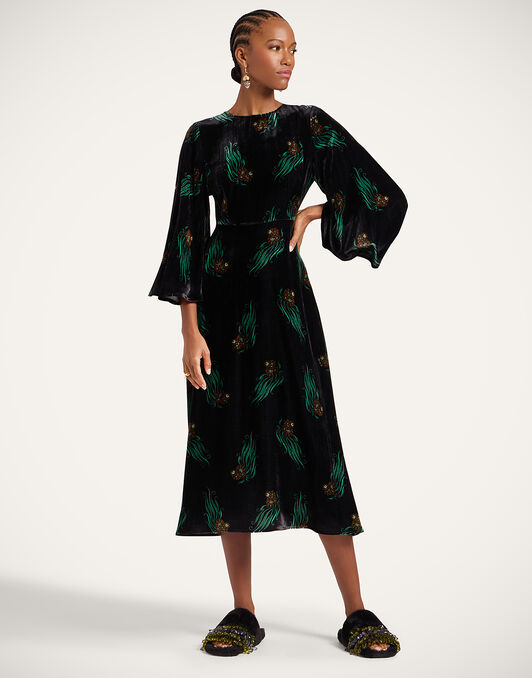 Sorella Dress La DoubleJ: Lemuria Black Sorella Dress La DoubleJ: Lemuria Black DRE0179VEL018