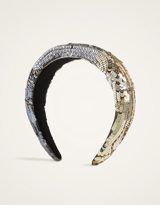 Medici Headband La DoubleJ: Dixie Silver Medici Headband La DoubleJ: Dixie Silver HEB0027EMB219