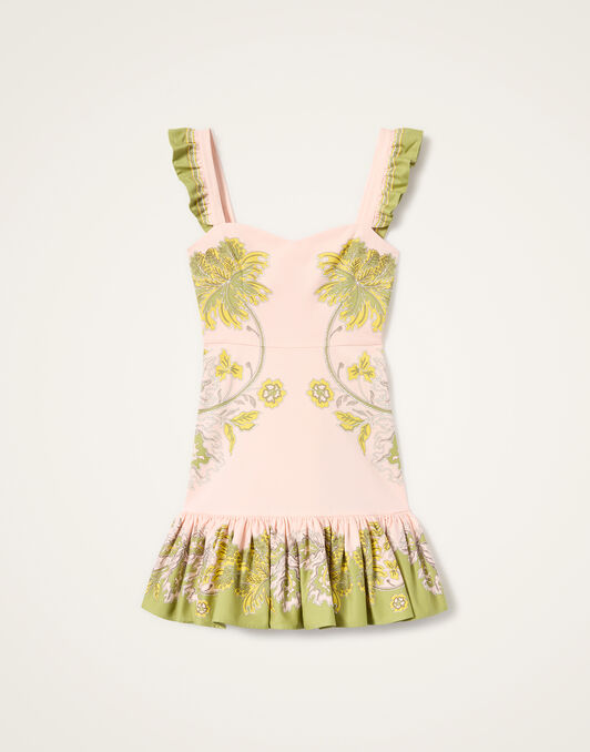 Mini Gingerbread Dress La DoubleJ: Swathe Placée Pink DRE0859COT037