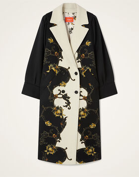 Victoria Coat La DoubleJ: Buttercup Placée Black JAC0207PLA003