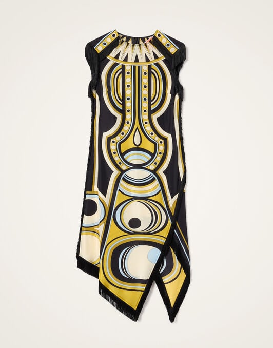 Scarf Dress La DoubleJ: Sanctuary Placée Gold Scarf Dress La DoubleJ: Sanctuary Placée Gold DRE0964SIL009