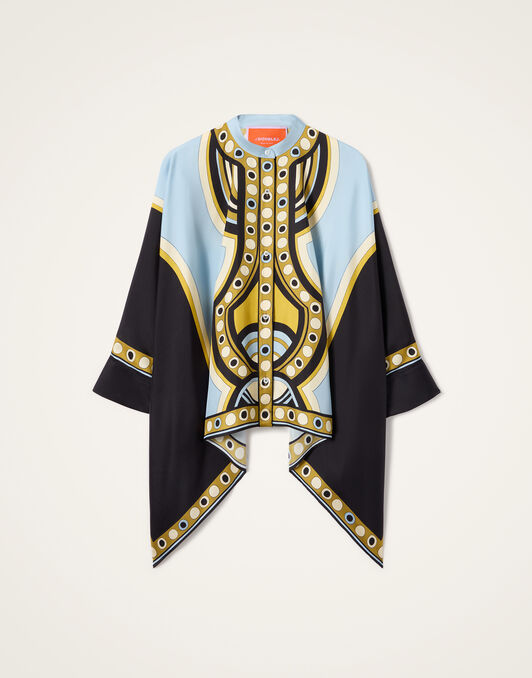 Foulard Shirt La DoubleJ: Sanctuary Placée Light Blue Foulard Shirt La DoubleJ: Sanctuary Placée Light Blue SHI0059SIL006