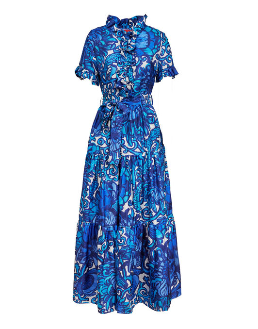 Long And Sassy Dress La DoubleJ: Anemone DRE0017SIL001