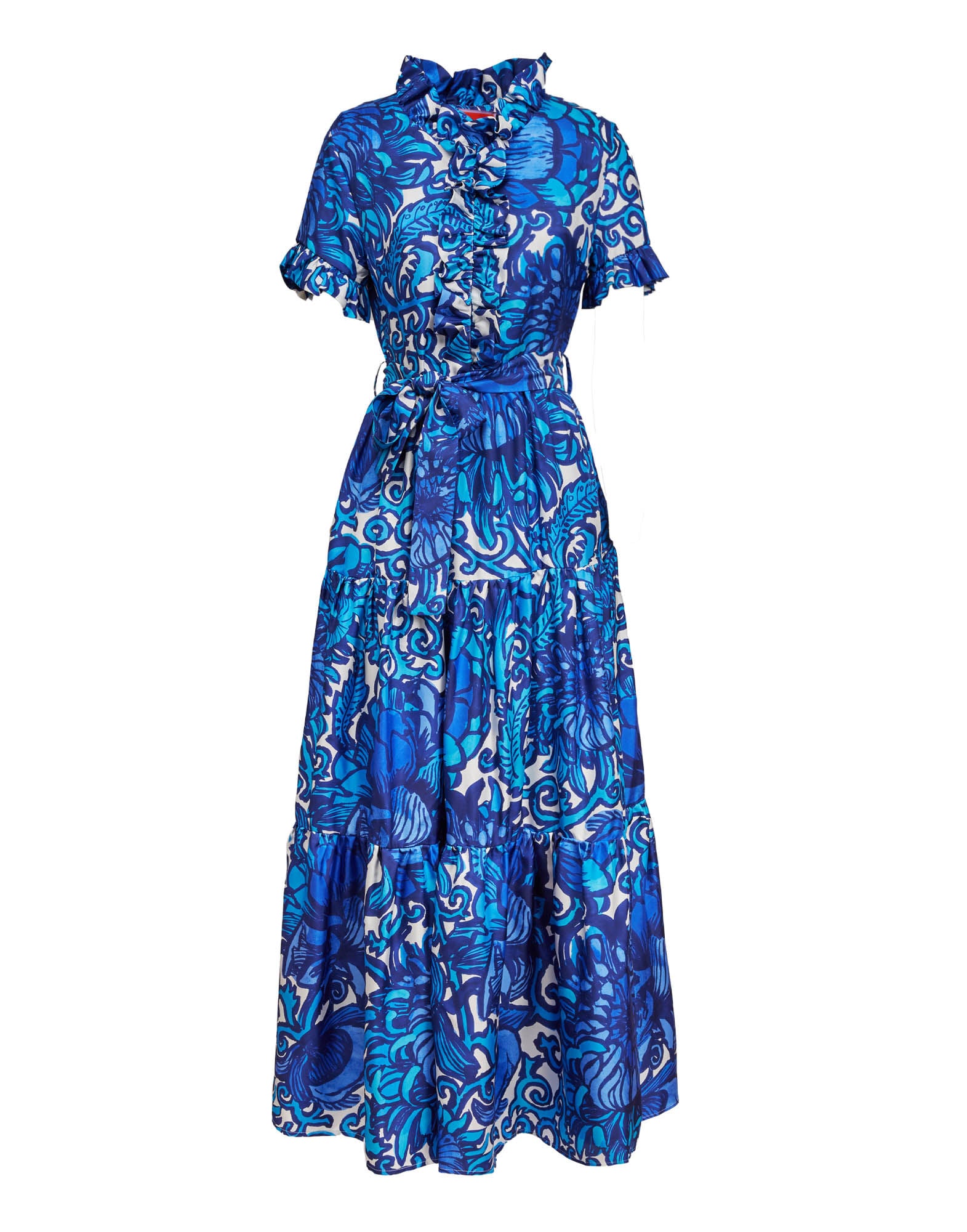 Long And Sassy Dress La DoubleJ: Anemone DRE0017SIL001