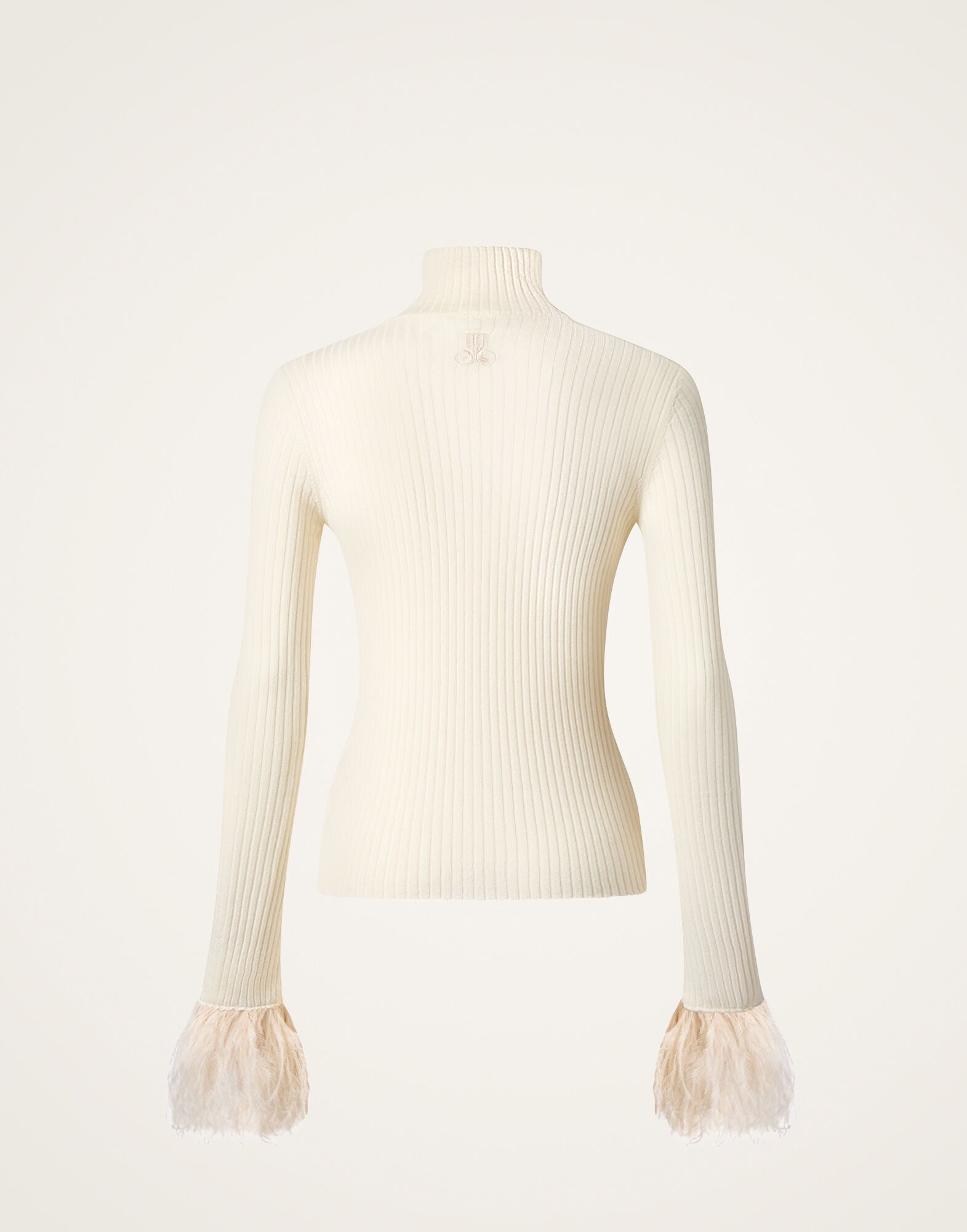 High Kick Top La DoubleJ: Solid Off White PUL0167KNI091