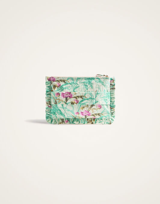 Hand Pochette La DoubleJ: Heath Mint Hand Pochette La DoubleJ: Heath Mint BAG0059COT005