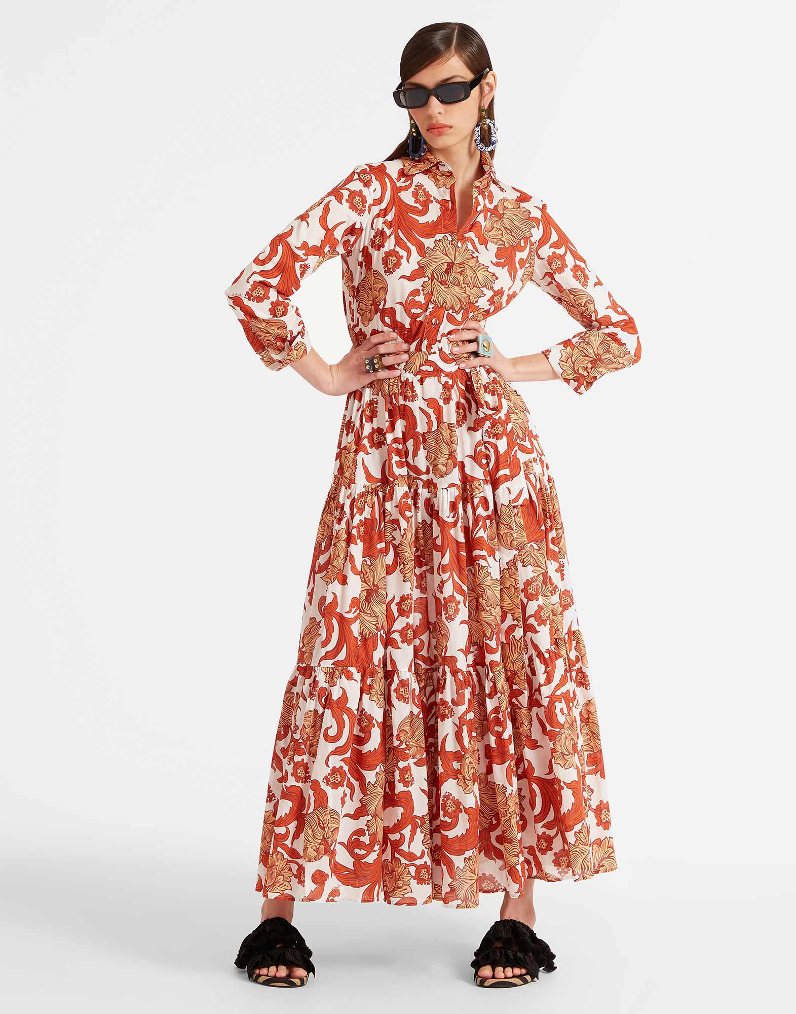 Bellini Dress La DoubleJ: Reef White Bellini Dress La DoubleJ: Reef White DRE0016COT003
