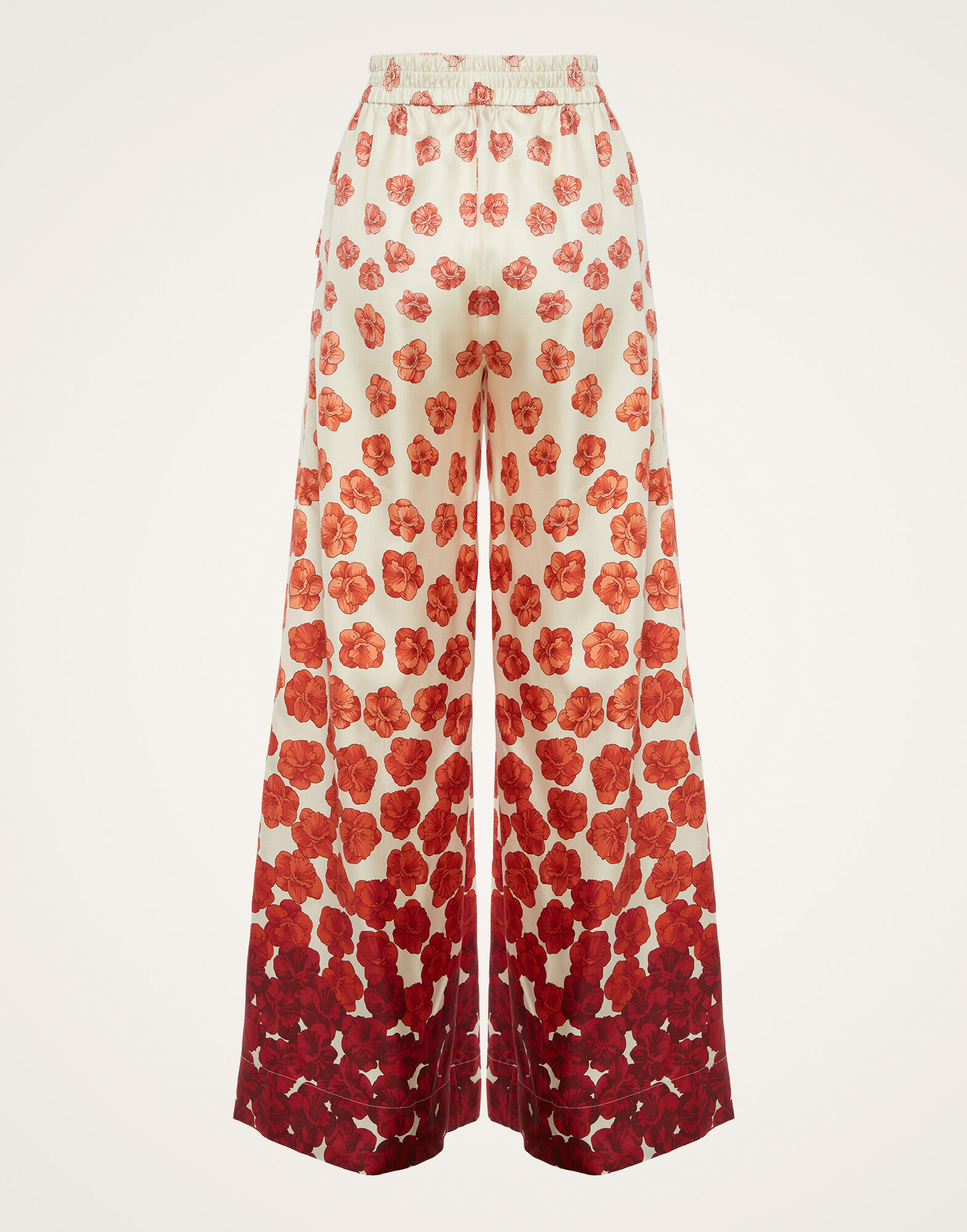 Palazzo Pants La DoubleJ: Haze Placèe Red TRO0026SIL006