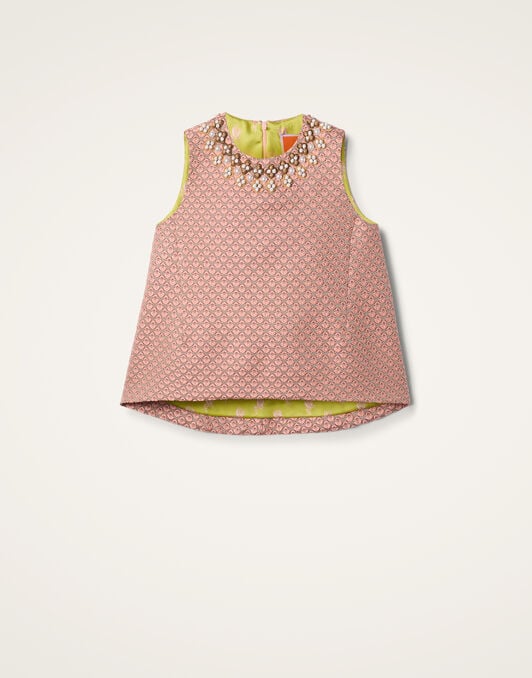 La Scala Top La DoubleJ: Tulip Pale Pink La Scala Top La DoubleJ: Tulip Pale Pink TOP0140JCQ088