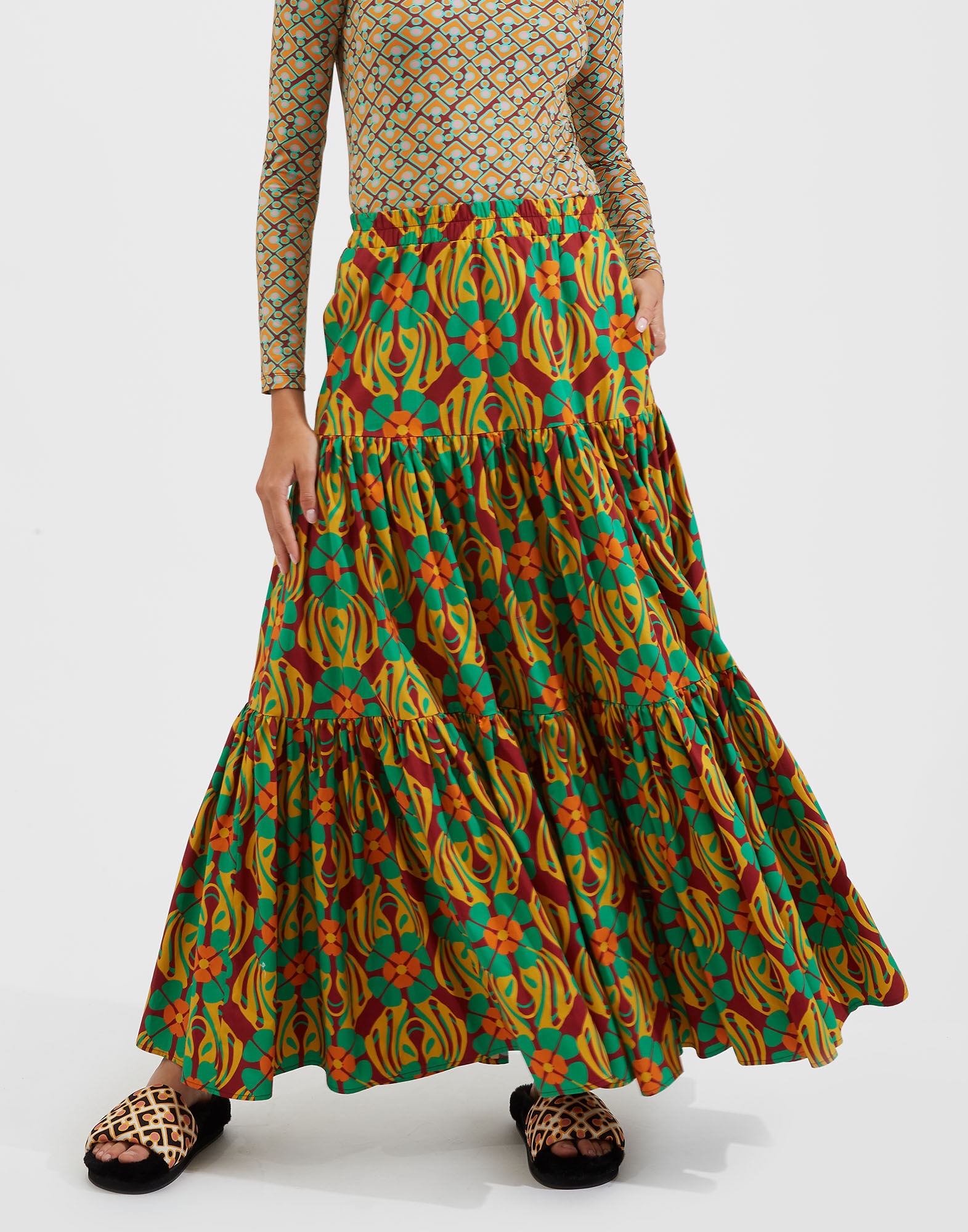 Big Skirt La DoubleJ: Clover Big Skirt La DoubleJ: Clover SKI0001COT001