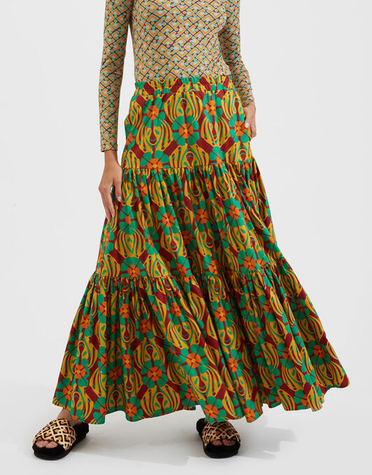 Big Skirt La DoubleJ: Clover Big Skirt La DoubleJ: Clover SKI0001COT001