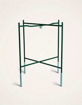 Foldable Tray Stand La DoubleJ: Solid Green FTS0001MTL001