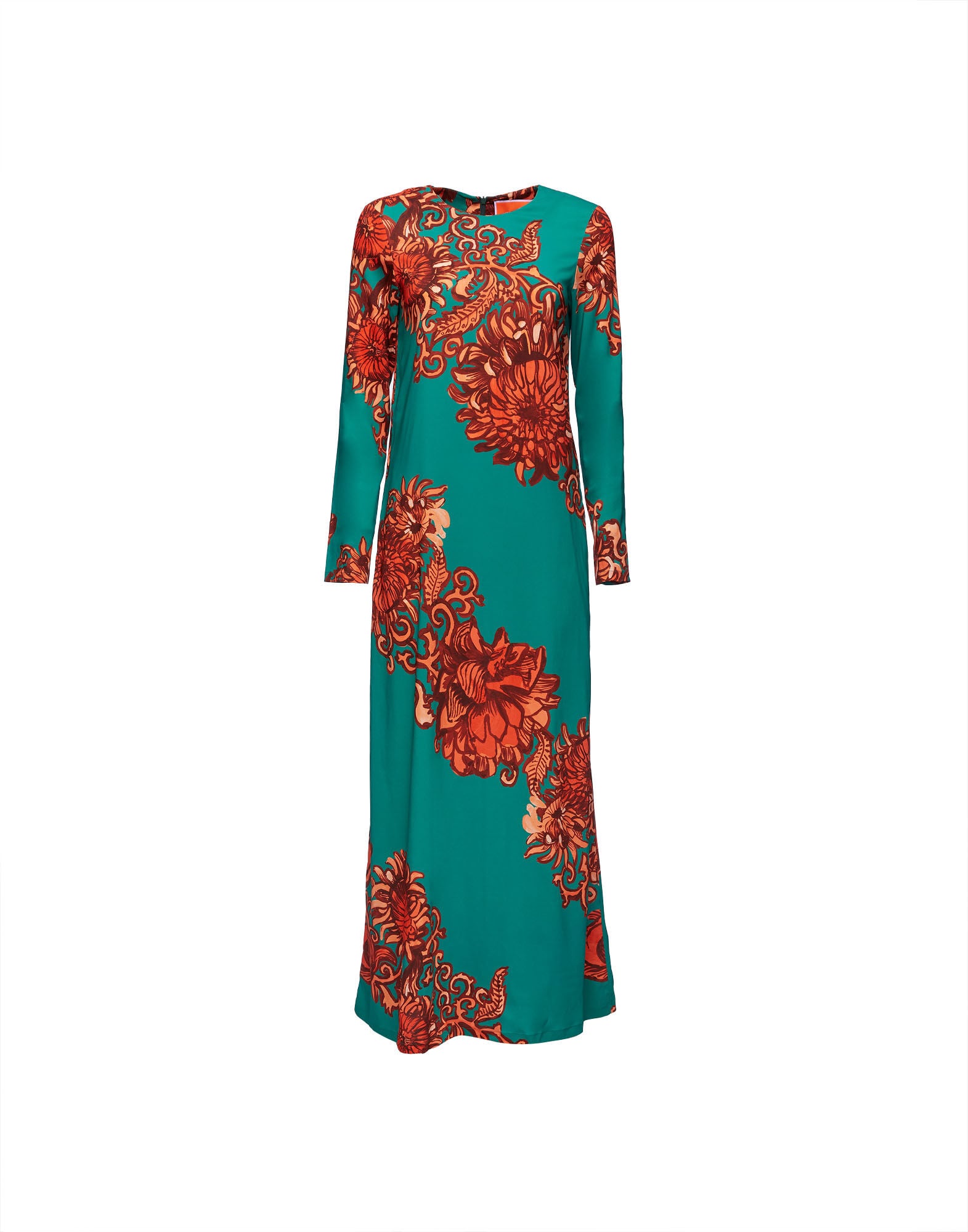 Long Sleeve Swing Dress La DoubleJ: Anemone Ghirlanda Long Sleeve Swing Dress La DoubleJ: Anemone Ghirlanda DRE0184VIS001