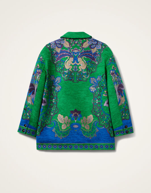 Truffle Coat La DoubleJ: Cornucopia Placée Green Truffle Coat La DoubleJ: Cornucopia Placée Green JAC0178JCQ130