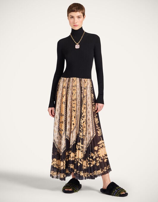 Moondance Knit Dress La DoubleJ: Regalia Gold Moondance Knit Dress La DoubleJ: Regalia Gold DRE1017KNI192