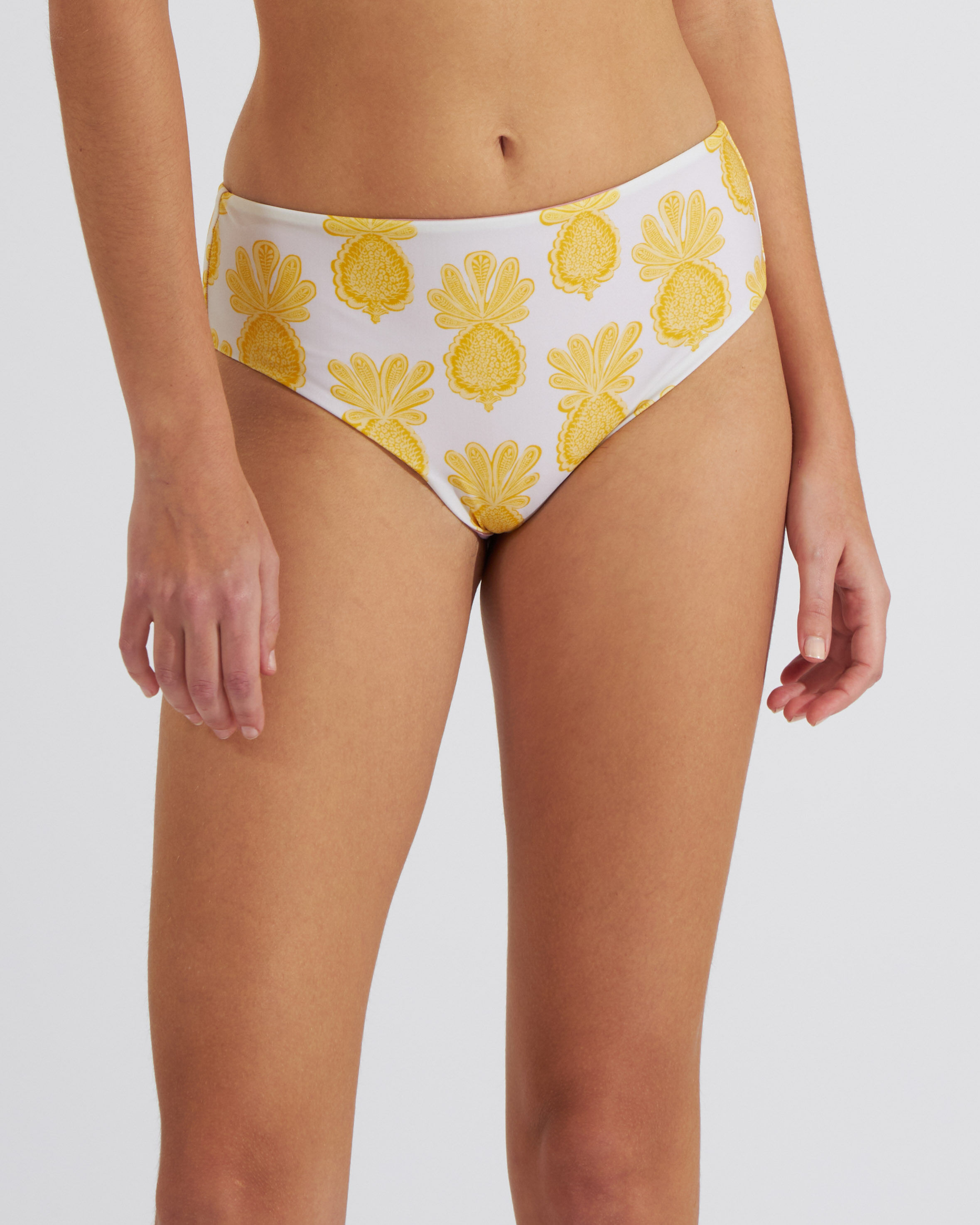 Boy Brief La DoubleJ: Pineapple Sunflower White Boy Brief La DoubleJ: Pineapple Sunflower White SWI0030LYC001