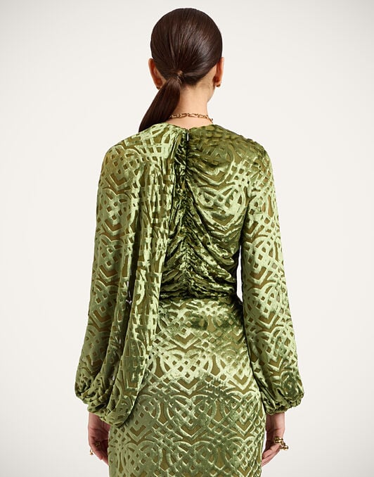 Brigid Top La DoubleJ: Verona Green Brigid Top La DoubleJ: Verona Green TOP0228VEL021