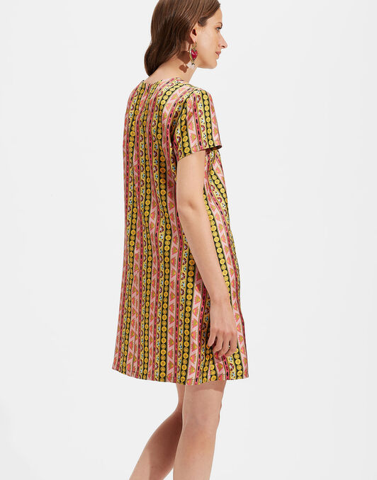 Mini Swing Dress La DoubleJ: Nastri Mini Swing Dress LaDoubleJ: Nastri DRE0963SIL006