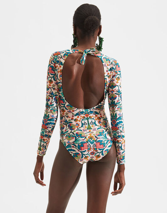 Surf Suit LaDoubleJ: Tree Of Life Bianco SWI0001LYC001