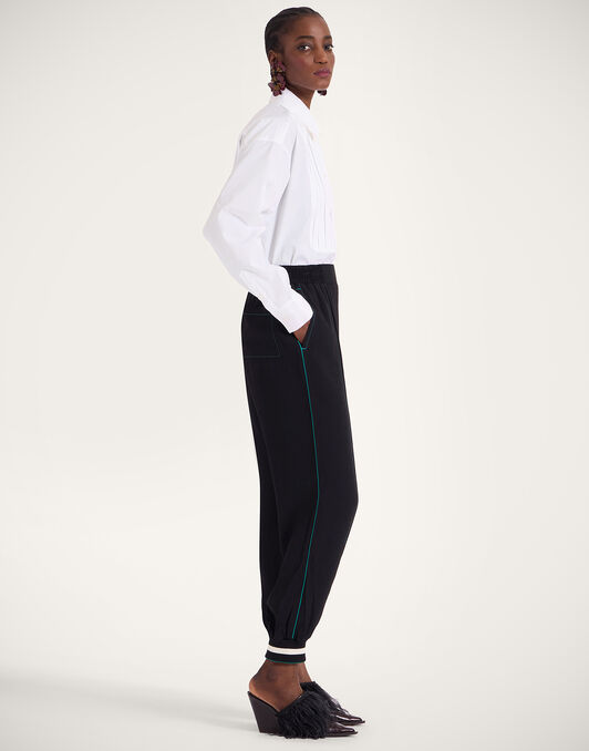 Jones Jogger La DoubleJ: Solid Black Jones Jogger La DoubleJ: Solid Black TRO0155SAB001