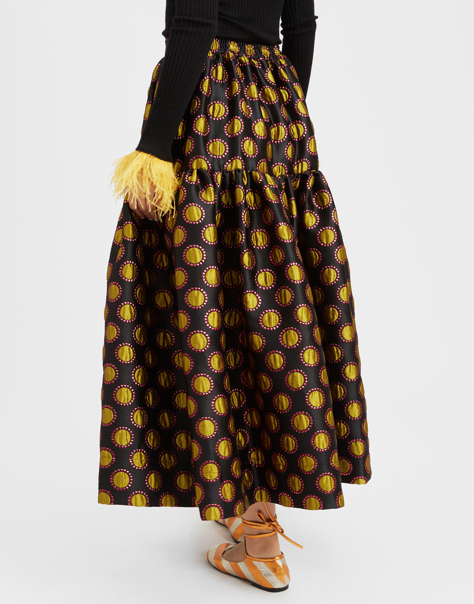 Oscar Skirt La DoubleJ: Winter Sun Black Oscar Skirt La DoubleJ: Winter Sun Black SKI0012JCQ060