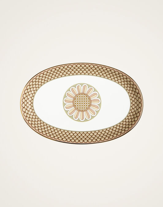 Oval Platter La DoubleJ: Odysseus Dusty Pink Oval Platter La DoubleJ: Odysseus Dusty Pink PLA0002CER001