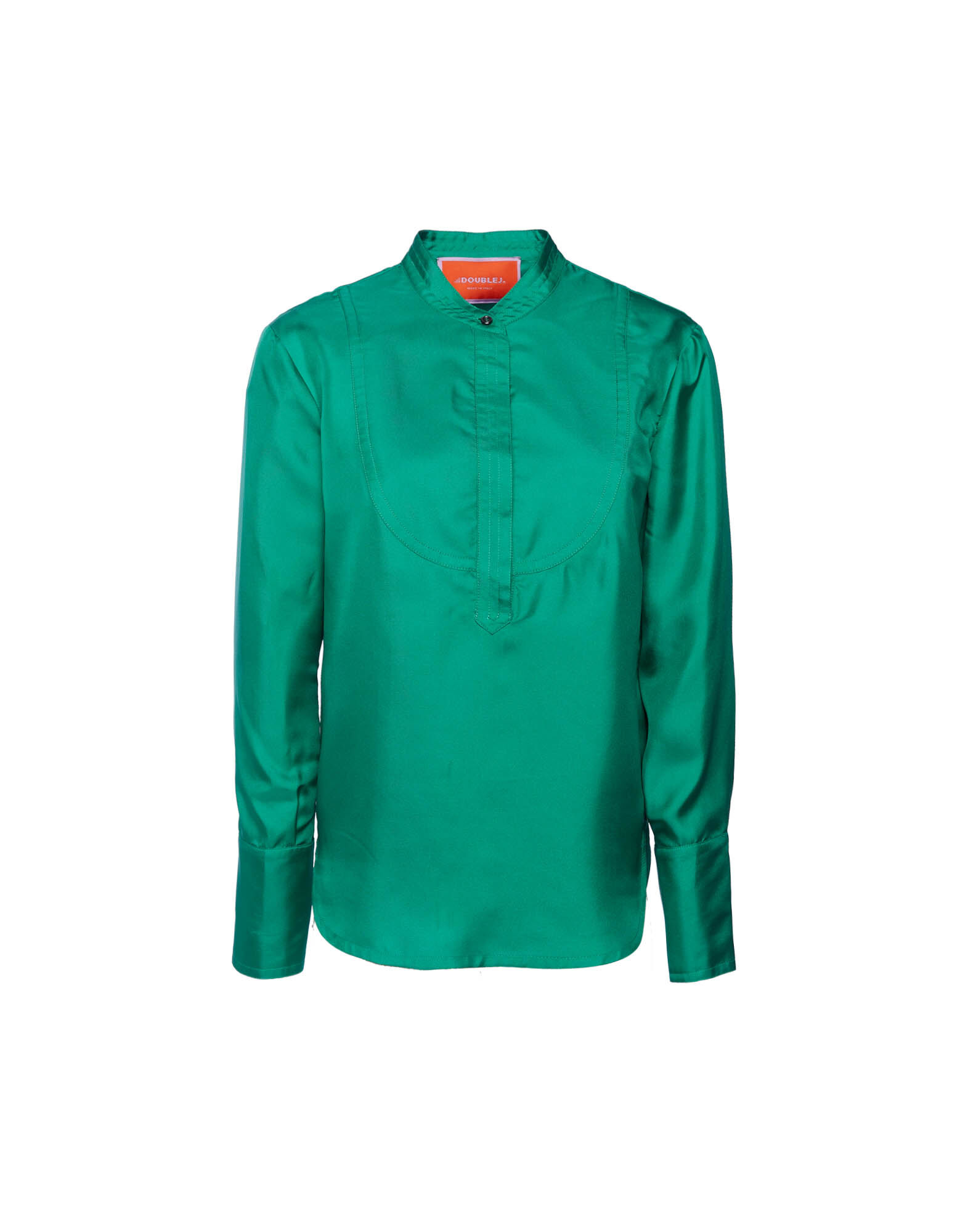 Portofino Shirt La DoubleJ: T.Unita Verde Emerald Portofino Shirt La DoubleJ: T.Unita Verde Emerald SHI0046SIL001
