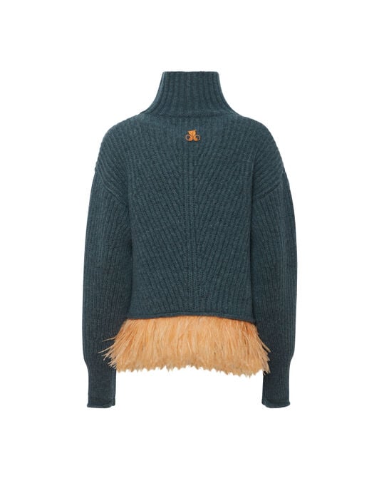 High Kick Sweater La DoubleJ: Blue High Kick Sweater La DoubleJ: Blue PUL0174KNI098