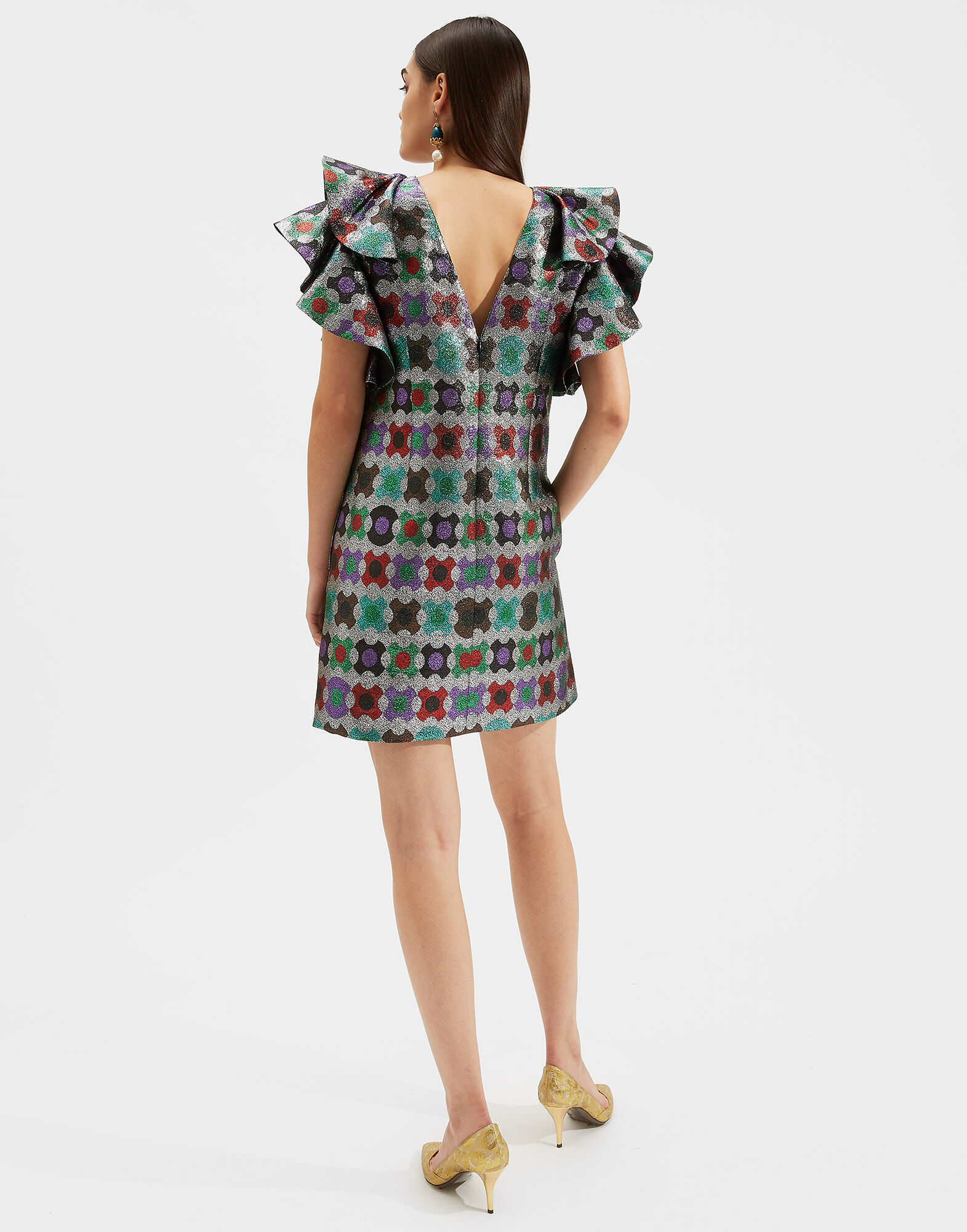 Flame Mini Dress La DoubleJ: Groovy Dot Flame Mini Dress LaDoubleJ: Groovy Dot DRE0213JAC022