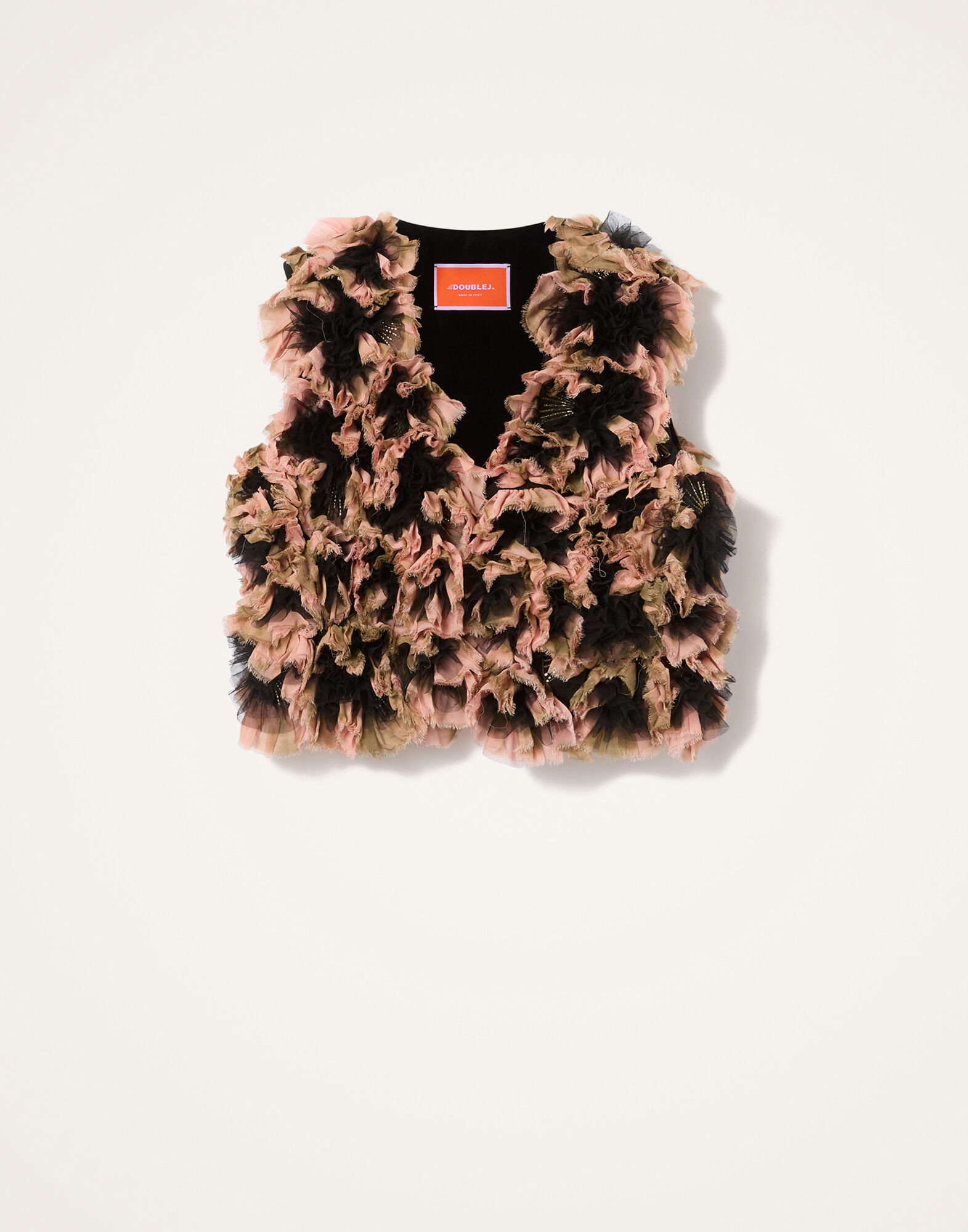 Lou Vest La DoubleJ: Multicolor Black JAC0179EMB145